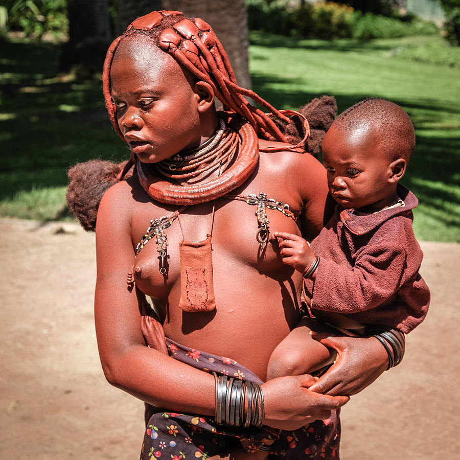 Nama Native and Child in Namibia Photograph by Gregory Daley  MPSA