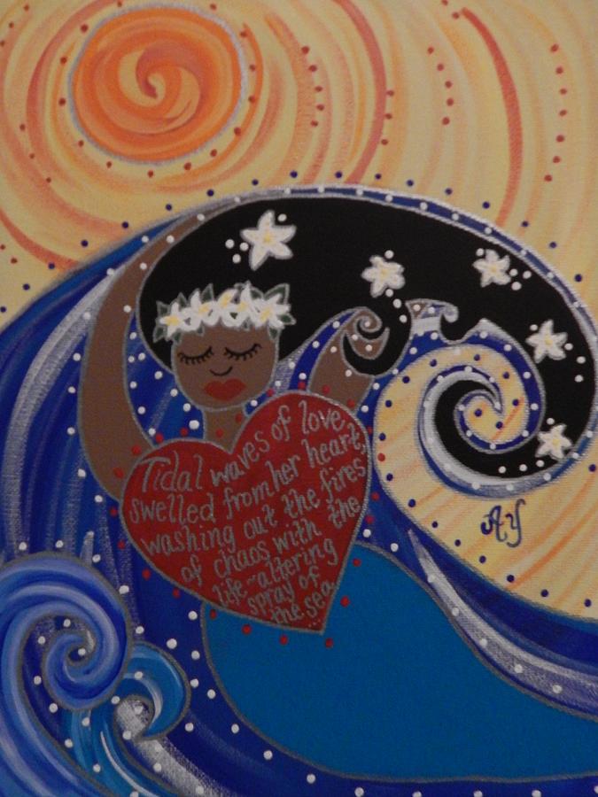 Holy Painting - NaMaka by Angela Yarber Holy Painting - NaMaka by Angela Yarber