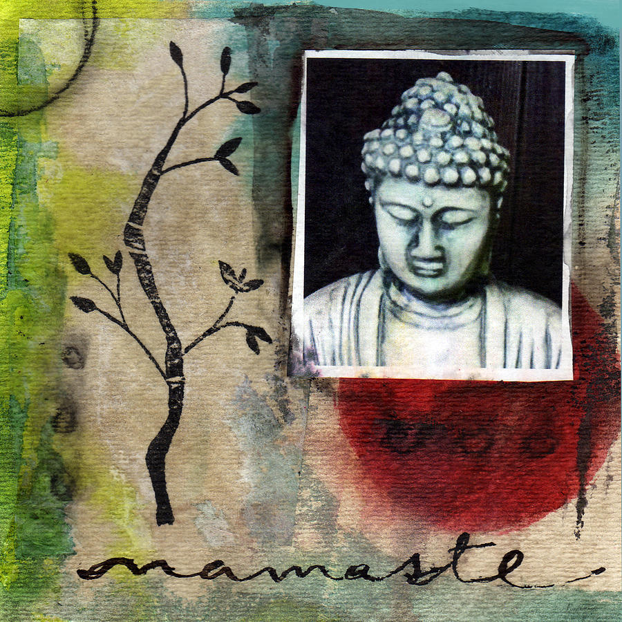 Namaste Buddha Painting
