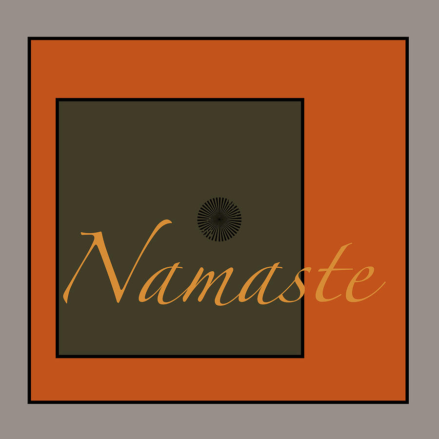 Namaste Digital Art by Kandy Hurley