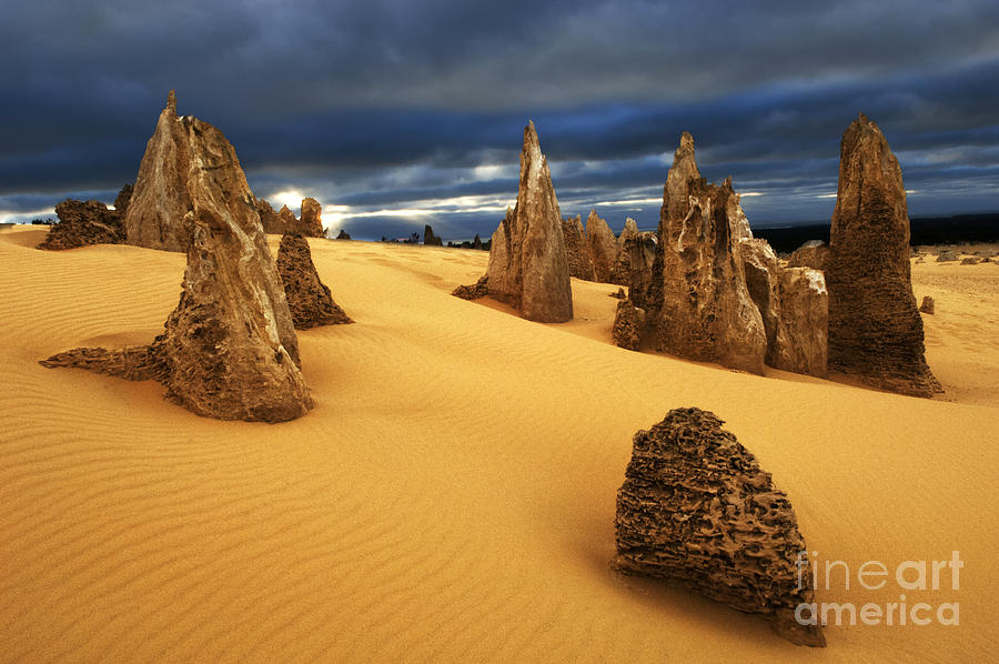 Nature Photograph - Nambung Desert Australia 4 by Bob Christopher