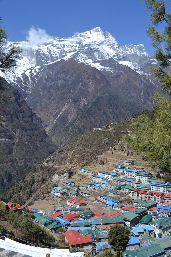 Namche Bazaar Nepal Photograph By Ann And John Cinnamon