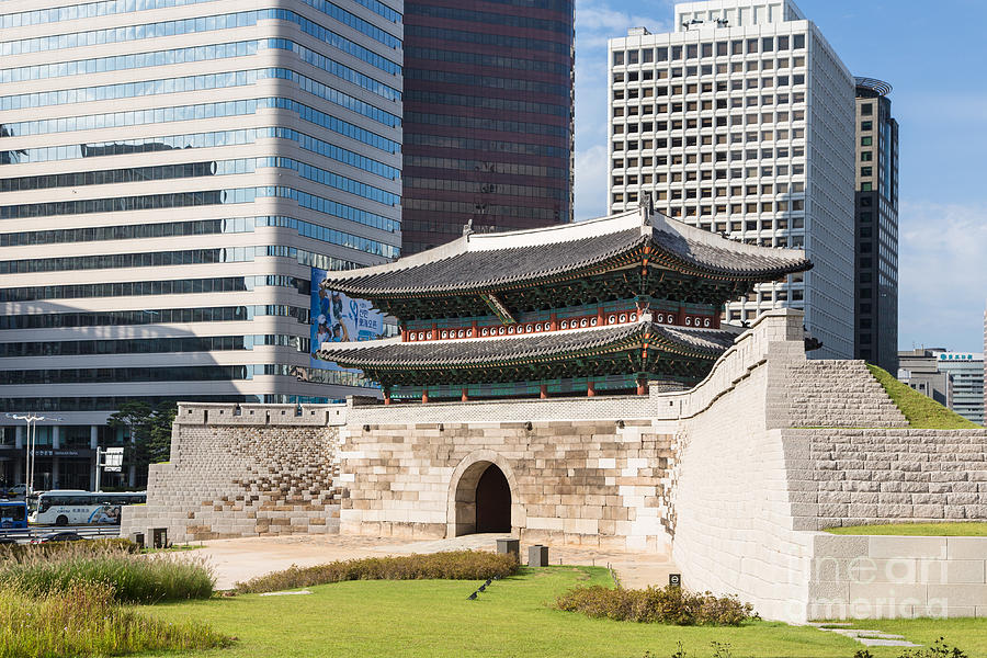 Namdaemun gate in Seoul Photograph by Didier Marti