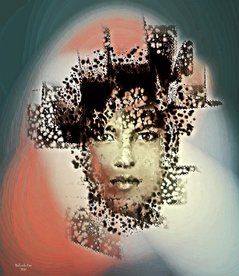 Nameless Portrait 2 Digital Art by Artful Oasis
