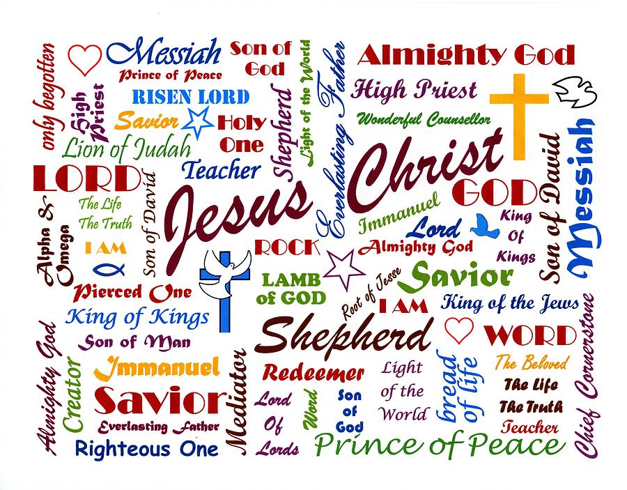 Names Of Jesus Photograph By Lorraine Moen Pixels