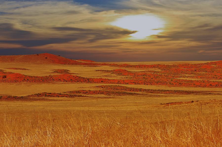 Namib Desert Sunset Photograph