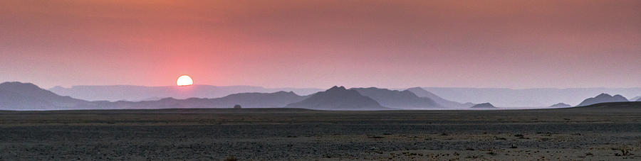 Namib Mountain Sunset Photograph by Rich Isaacman