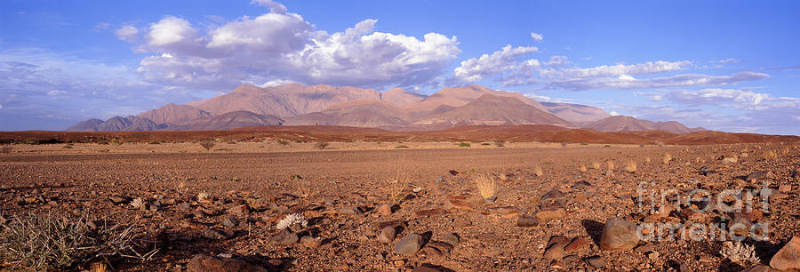 Namibia Brandberg panorama Photograph by Warren Photographic