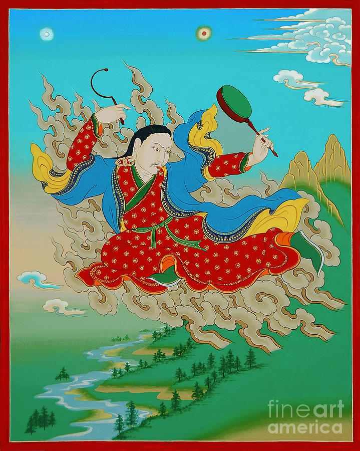Nanam Dorje Dudjom Painting by Sergey Noskov