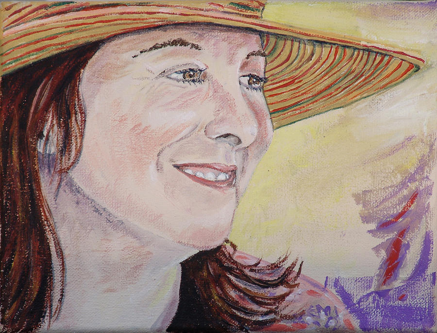 Kevin Callahan Painting - Nancy Sunshine by Kevin Callahan
