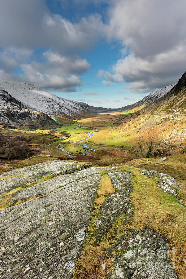 Nant Ffrancon Valley In Snowdonia Photograph by Adrian Evans