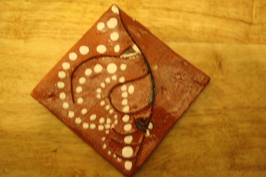 Nantongo - Tile Ceramic Art by Gloria Ssali