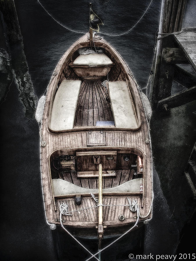 Nantucket Boat Photograph by Mark Peavy