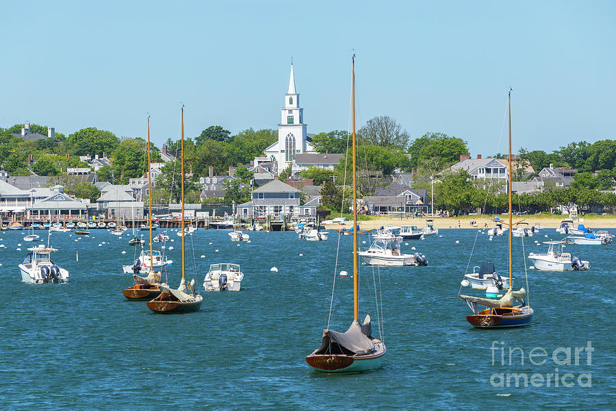 Nantucket Harbor I Photograph by Clarence Holmes