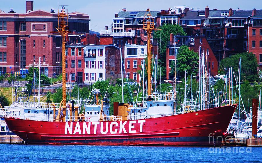 Nantucket Light Ship LV-112 Photograph by Marcus Dagan