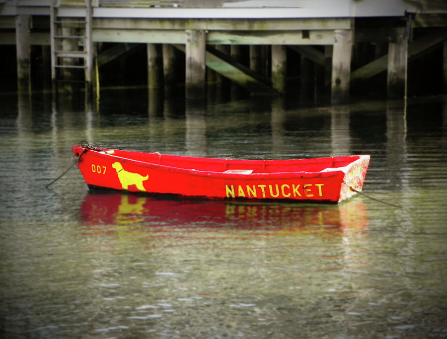 Nantucket Rowboat Photograph by Kathleen Moroney