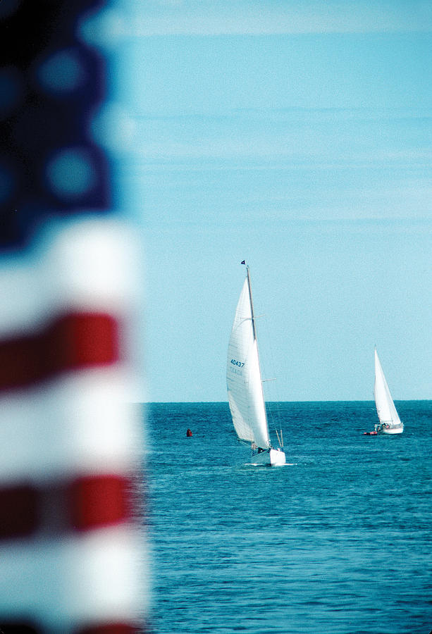 Nantucket Sailing Photograph by Steve Somerville