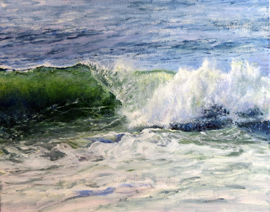 Nantucket surf Painting by Glen Hacker | Fine Art America