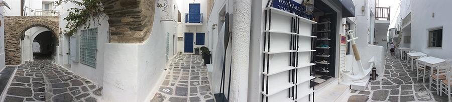Naoussa Streets Paros Island Greece Photograph by Colette V Hera Guggenheim