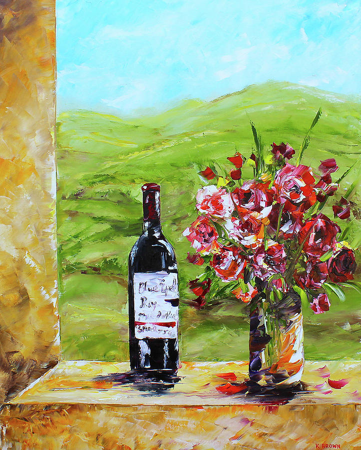 Napa Valley Painting by Kevin Brown