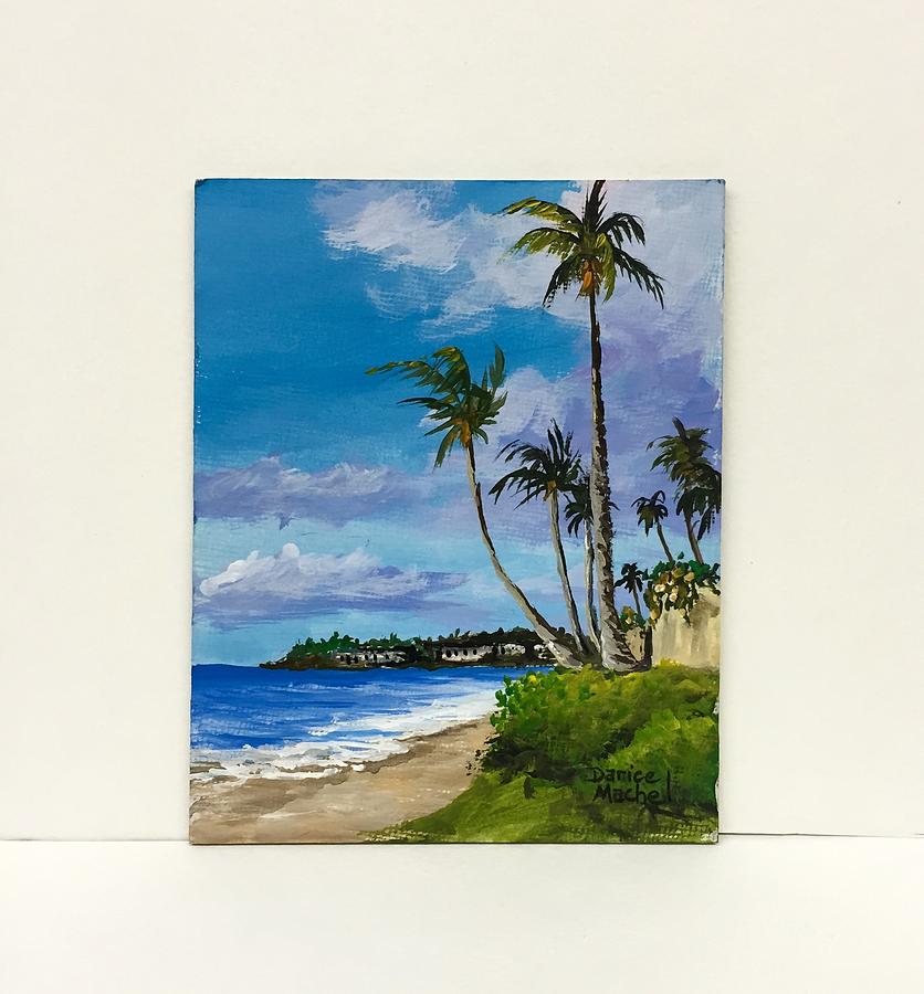 Napili Bay Maui Painting by Darice Machel McGuire