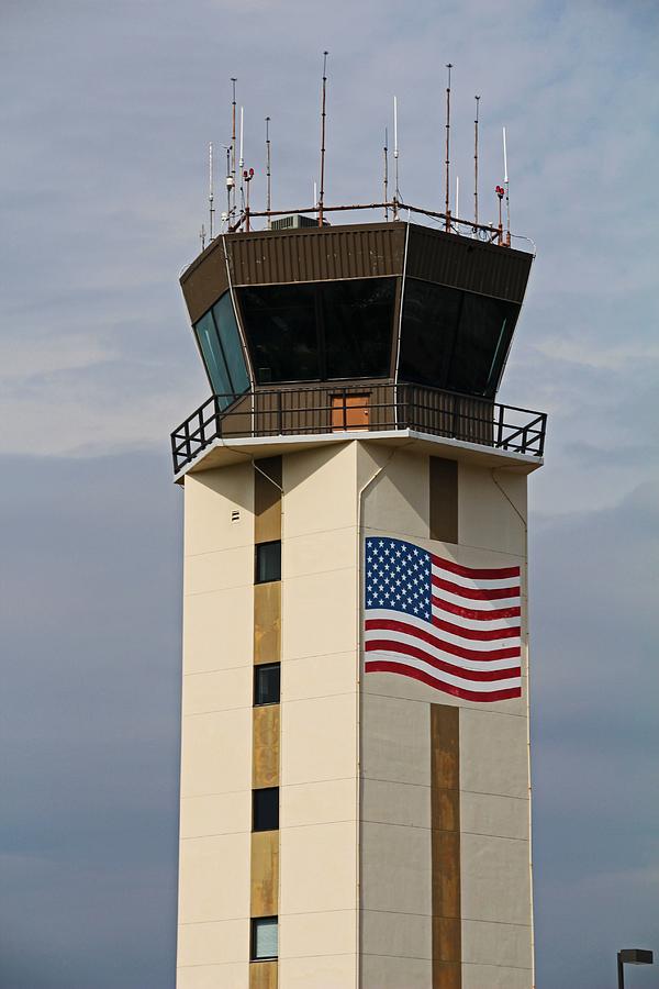 Naples Airport Control Tower Photograph by Michiale Schneider