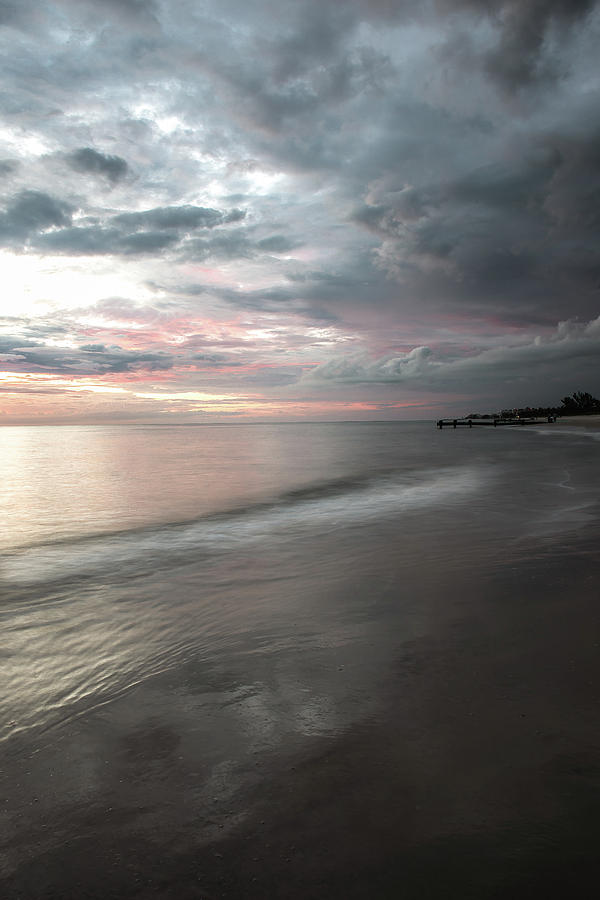 Naples Beach after Storm Photograph by Stan Dzugan - Pixels