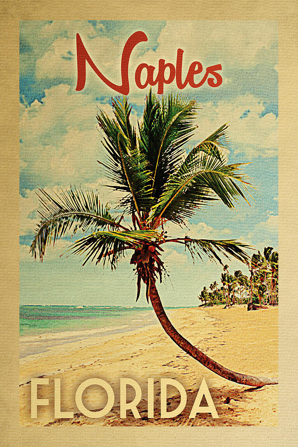 Summer Time Palm Beach Florida | VSCO Retro Aesthetic | Poster