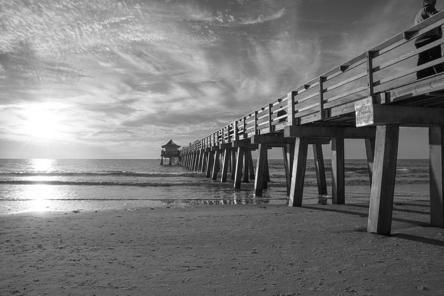 Naples Florida Pier at Sunset Photograph by Nicole Freedman