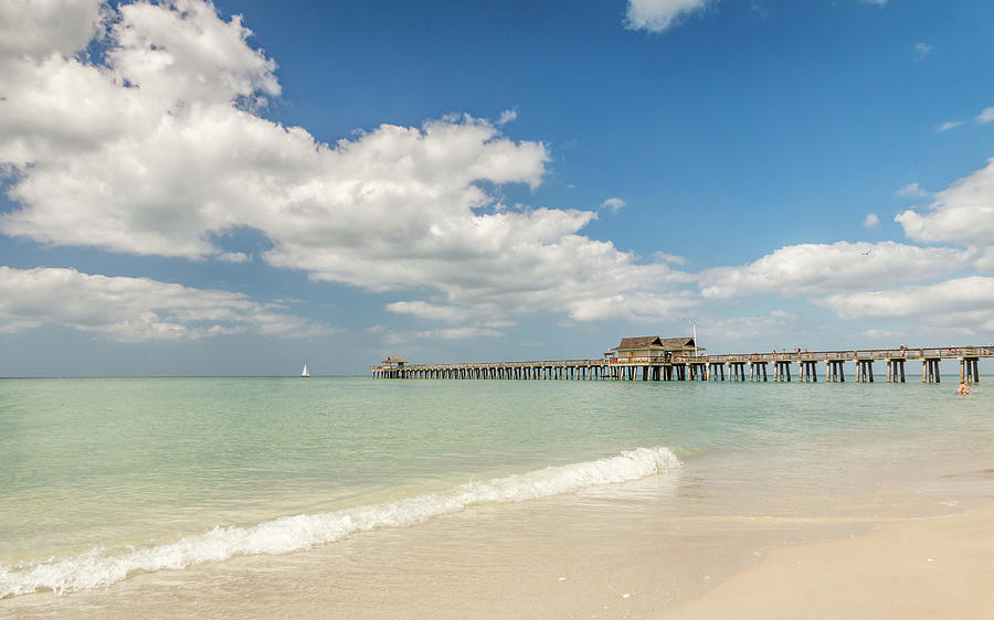 Naples pier Photograph by Framing Places
