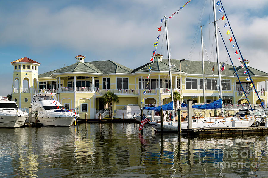 Naples Sailing and Yacht Club III Photograph by Brian Jannsen