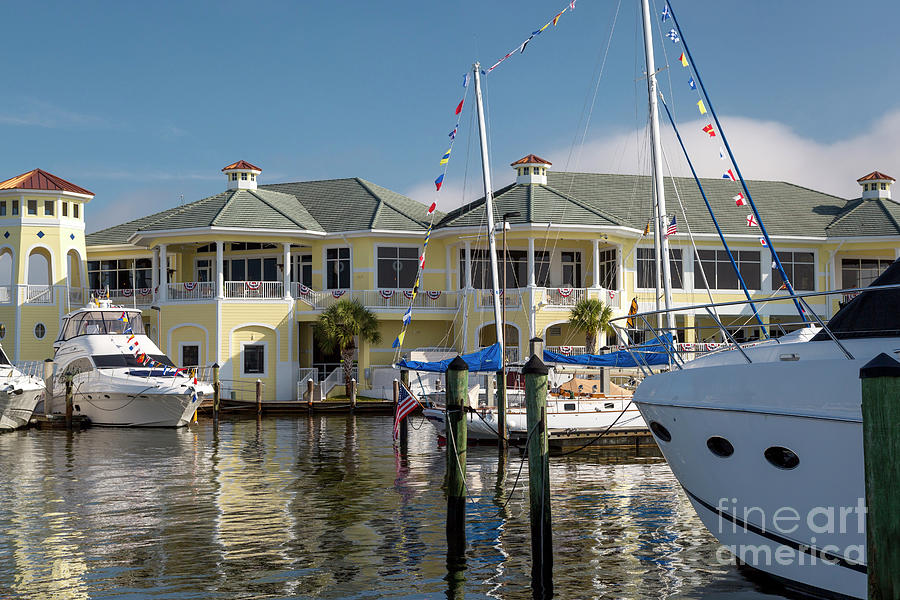 Naples Sailing and Yacht Club IV Photograph by Brian Jannsen