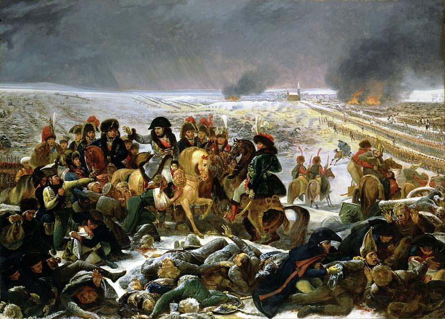 Napoleon at Eylau  Painting by Antoine Jean Gros