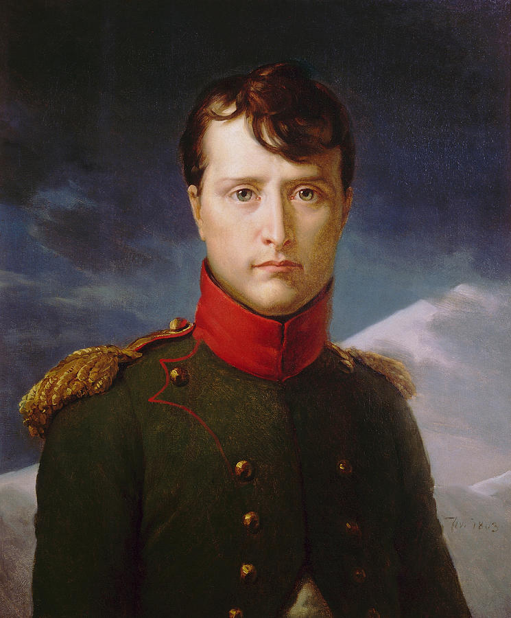 Napoleon Bonaparte Premier Consul Painting by War Is Hell Store