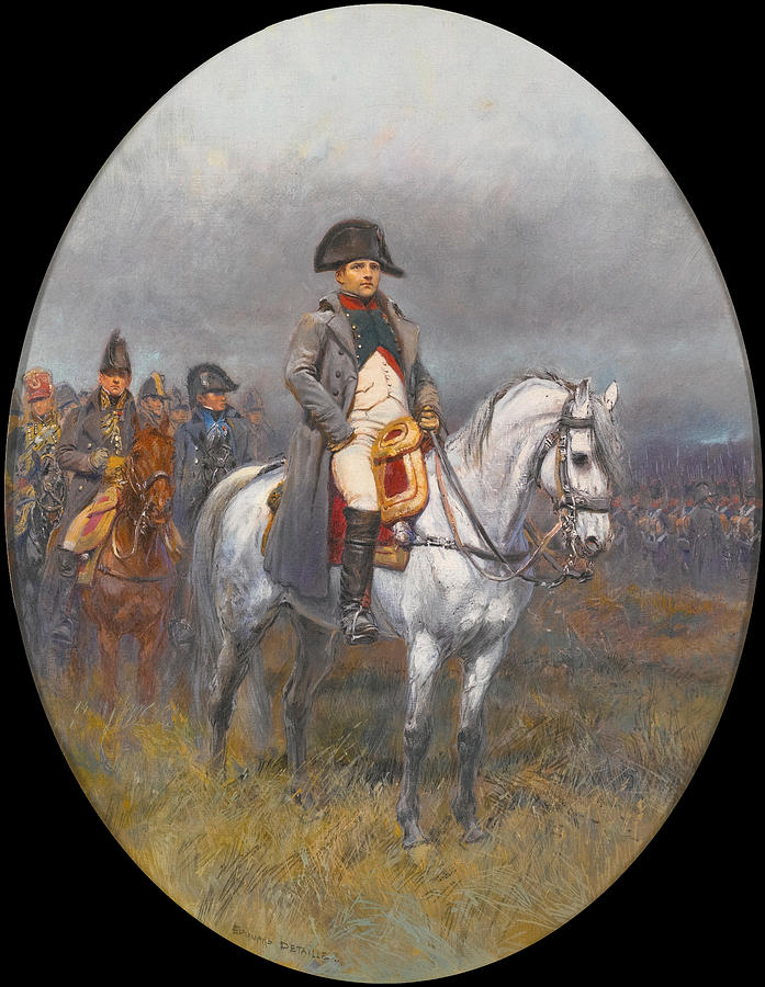 Napoleon on Horseback Painting by Edouard Detaille