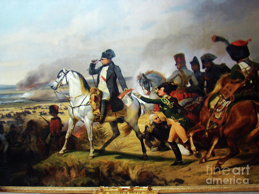 Napoleons Battle At Wagram - Versailles Photograph by Al Bourassa