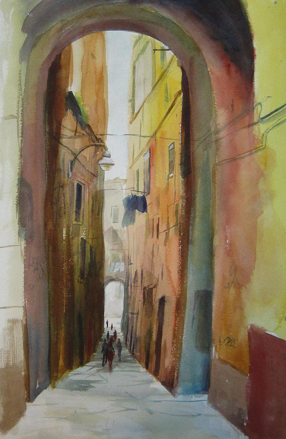 Napoli Painting by Mimi Boothby
