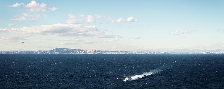 Napoli Sorrento Ferry Photograph by Allan Van Gasbeck