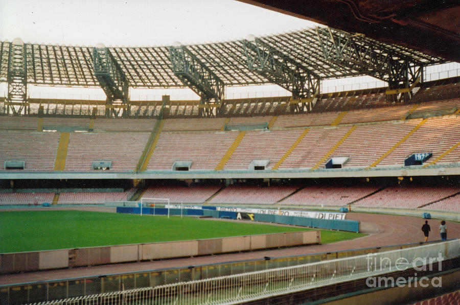 Napoli - Stadio San Paolo - North Goal 1 - November 2006 Photograph by Legendary Football Grounds