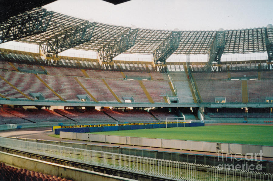 Napoli - Stadio San Paolo - South Goal - November 2006 Photograph by Legendary Football Grounds