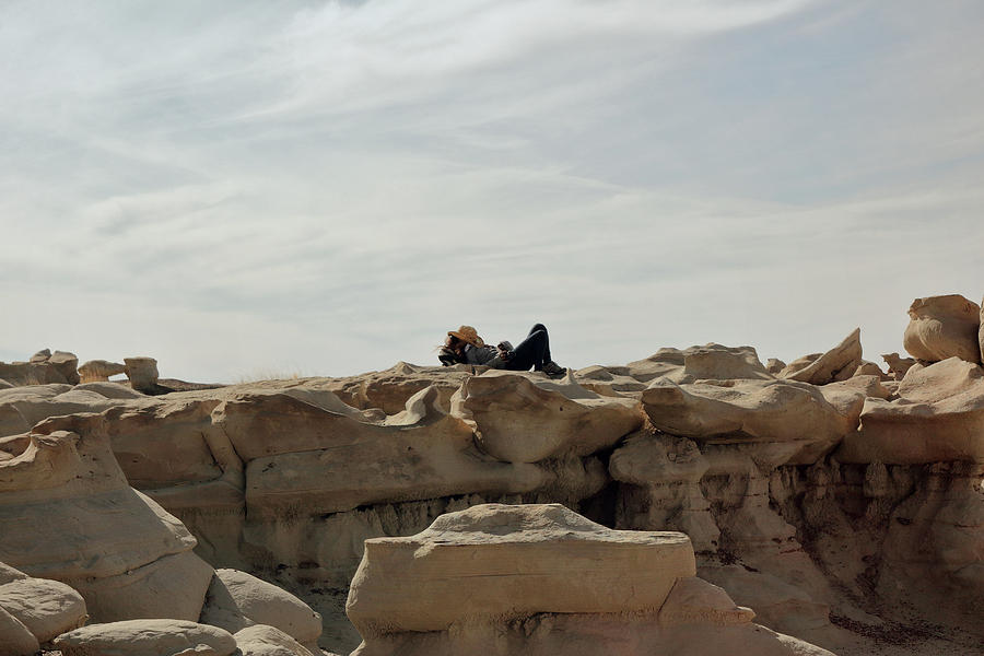 Naptime in the Badlands Photograph by David Diaz