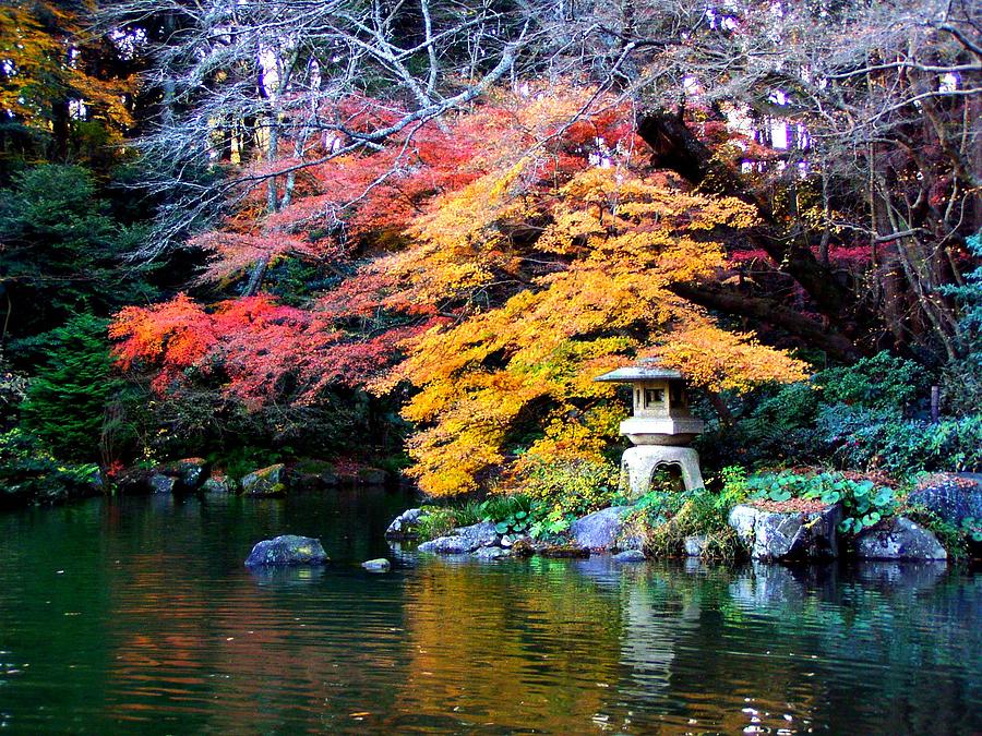Naritasan Temple Garden Photograph by Patti Bean | Fine Art America