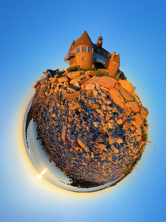 Towers Photograph - Narraganset Towers 2- Planet by Christopher Blake Towers Photograph - Narraganset Towers 2- Planet by Christopher Blake