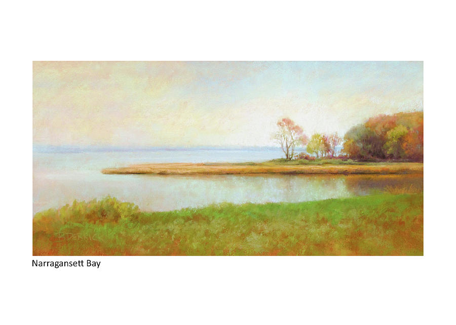 Narragansett Bay Pastel by Betsy Derrick