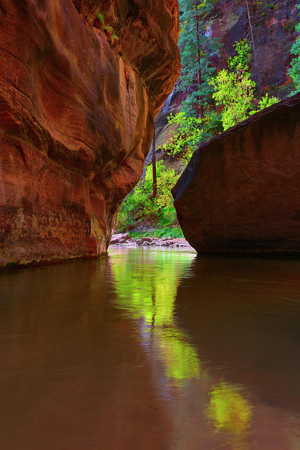 Narrow Passage Photograph by Brian Knott Photography - Fine Art America