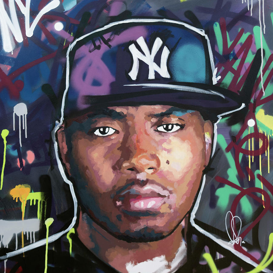 Nas Painting by Richard Day