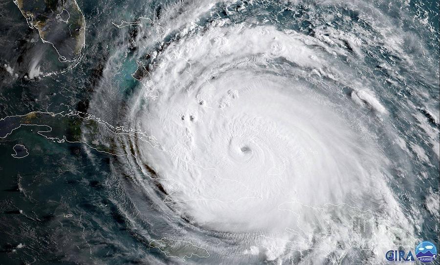 NASA Hurricane Irma Satellite Image Photograph by Rose Santuci-Sofranko