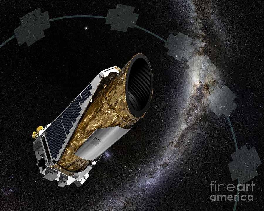 Space Photograph - Nasas Planet-hunting Kepler Spacecraft by Science Source