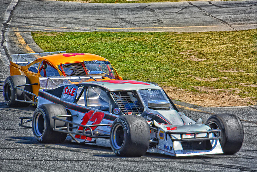 NASCAR SK Modified Racing Photograph by Mike Martin