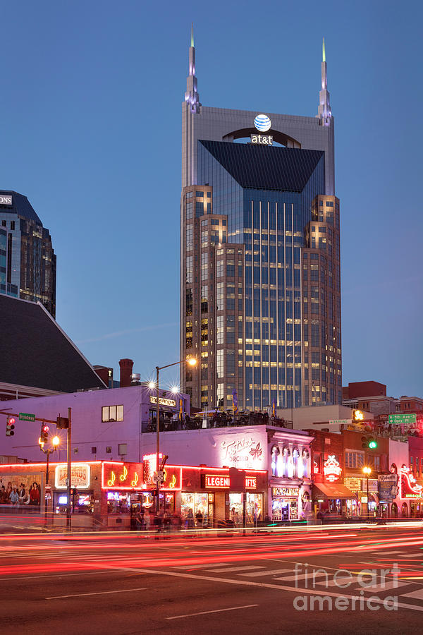 Nashville - Batman Building Photograph by Brian Jannsen